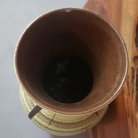 16" BAY KERAMIK, MCM CERAMIC 1960's W. GERMANY MINT GREEN VASE - Picture 9 of 10